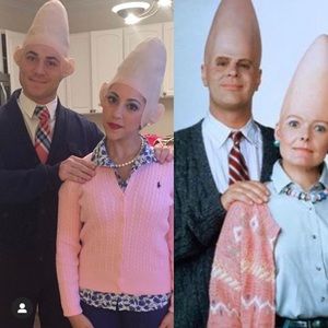 Conehead caps- 2 included